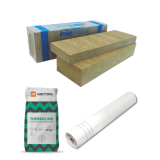 Knauf AIRwall kőzetgyapot hőszigetelő rendszer 24 cm vastag
