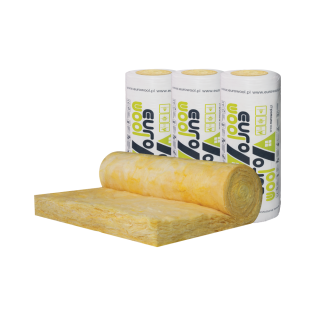 Eurowool M-11 Nova üveggyapot hőszigetelő tekercs (0,039W/mK) 5 cm vastag